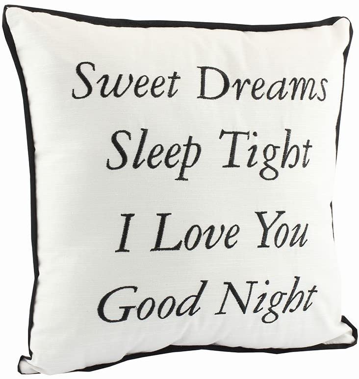 Sweet Dreams Sleep Tight Decorative Cushion