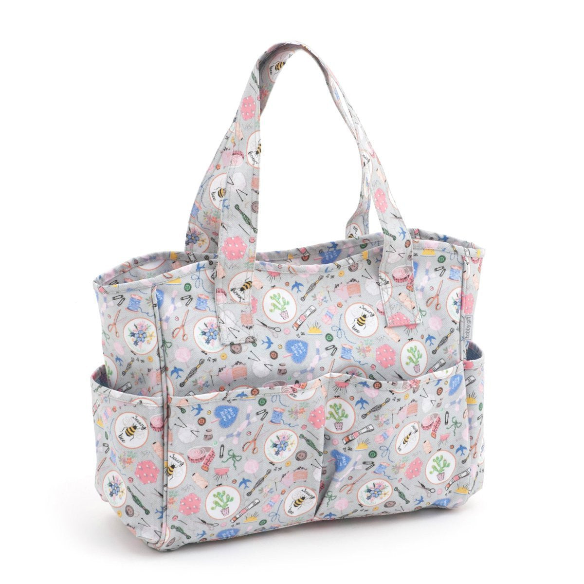 Craft Bag - Matt PVC - Homemade | Hobby Gift MRB/286 | 12½x39x35cm - hanrattycraftsgifts.co.uk