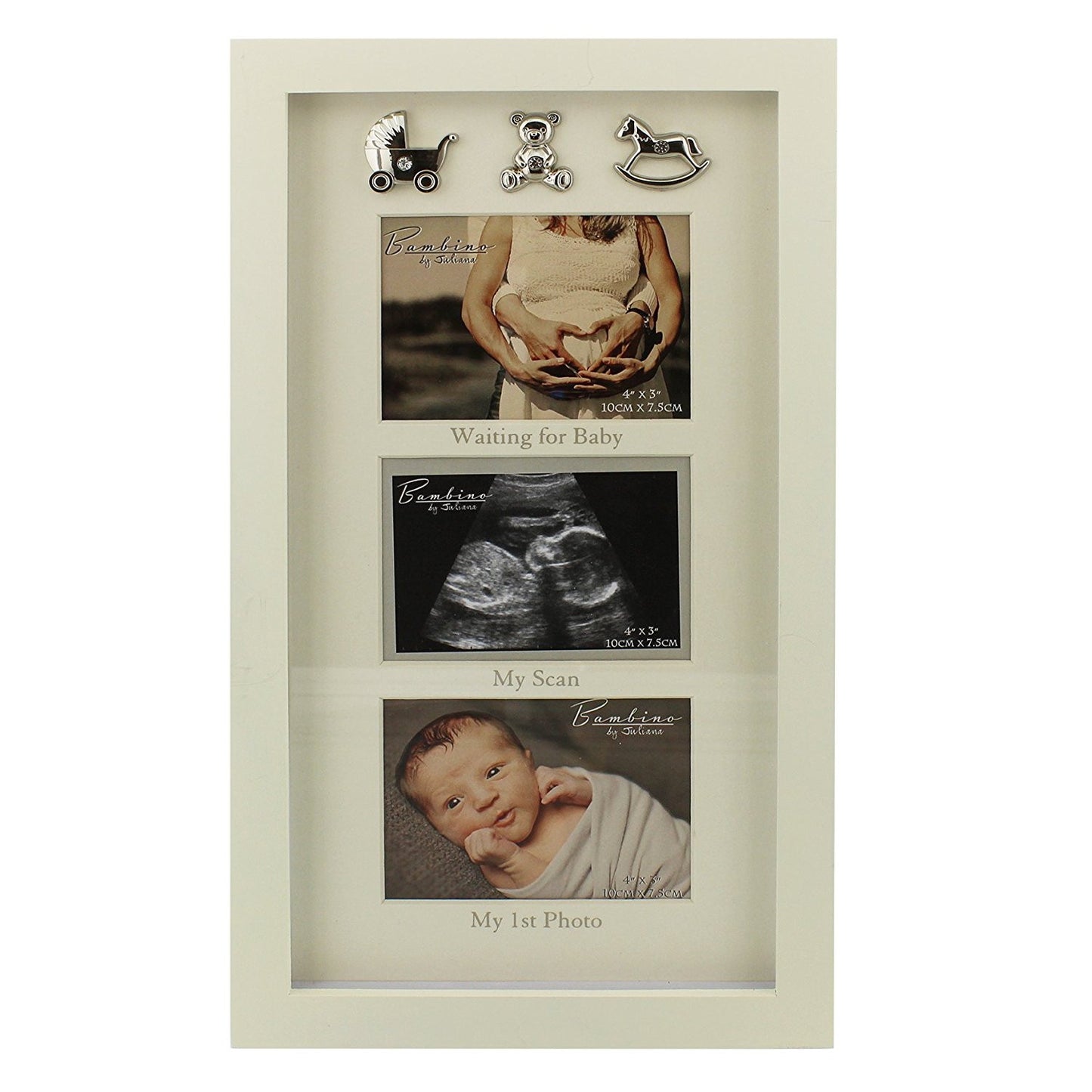 Bambino By Juliana - Collage Photo Frame - Waiting for Baby - CG447 - New - hanrattycraftsgifts.co.uk