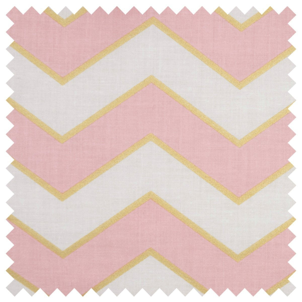 Hobby Gift 'Chevron Pearlised Blush' Small Rectangle Sewing Box 24 x 16 x 11cm (d/w/h) - hanrattycraftsgifts.co.uk