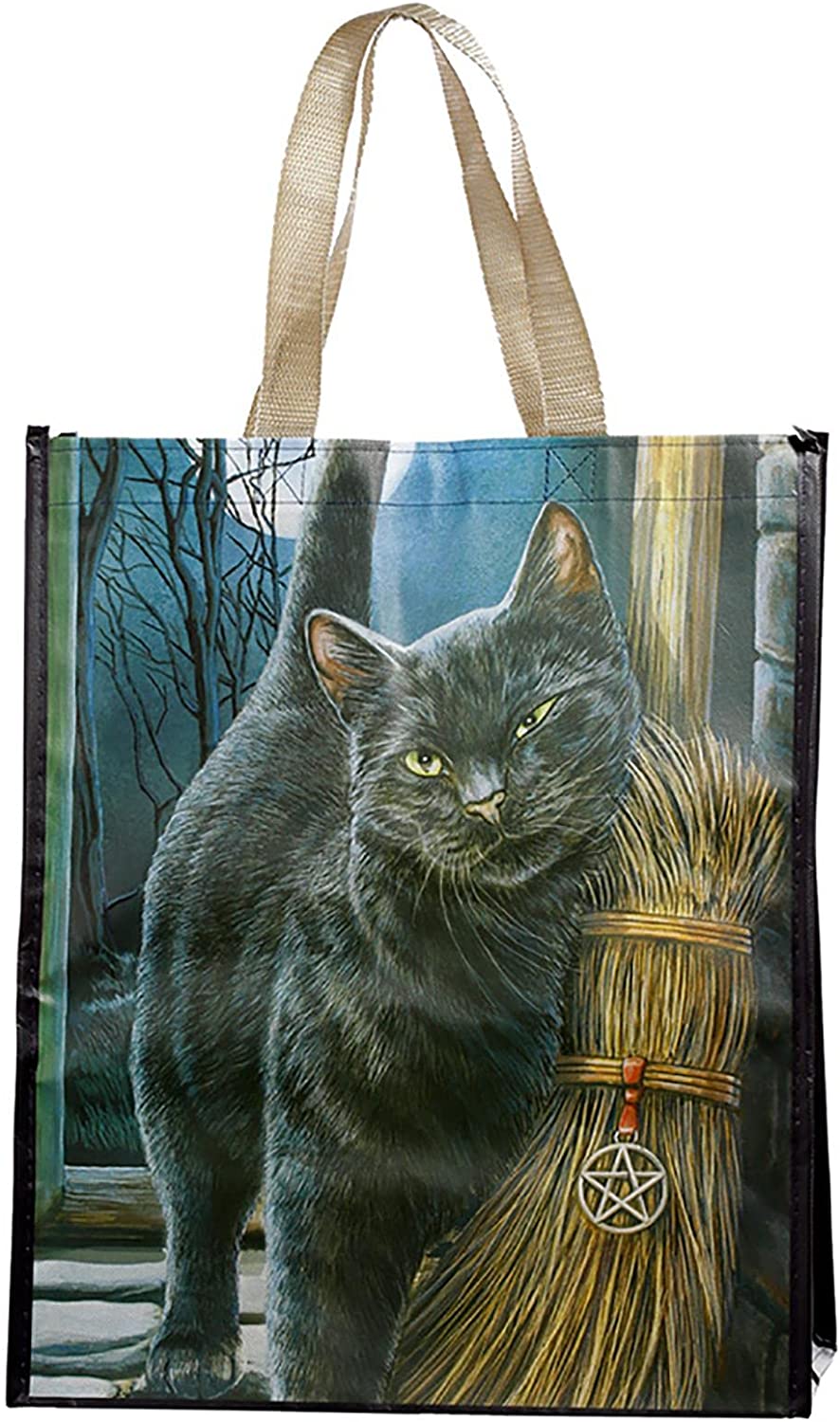 Puckator Lisa Parker A Brush with Magick Cats Reusable Shopping Bag Tote Shopper