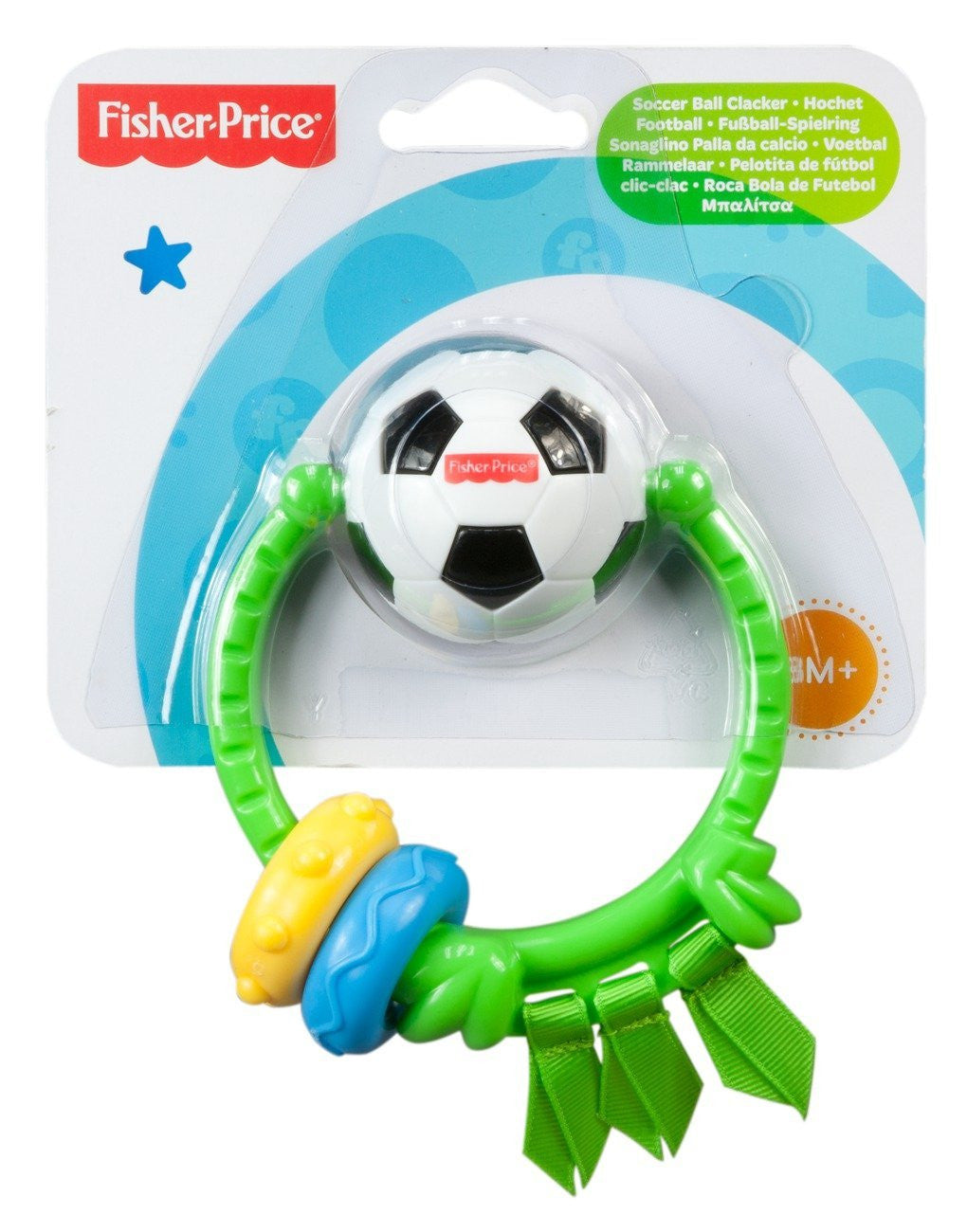 Spinner Clacker Toy - Soccer Ball - hanrattycraftsgifts.co.uk