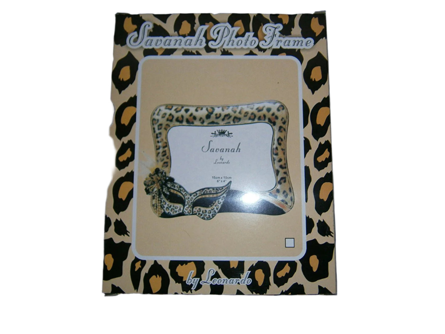 savanah by leonardo photoframe gold or black pattern 4"x6" one supplied - hanrattycraftsgifts.co.uk
