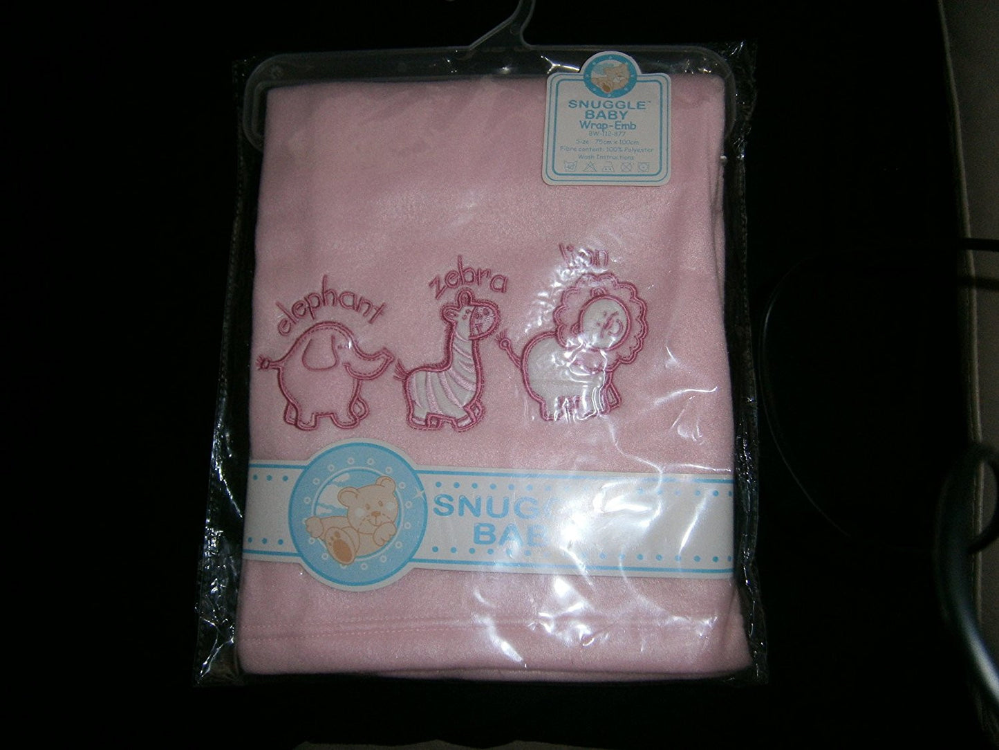 Baby Wrap with Embroidery112-877 - hanrattycraftsgifts.co.uk