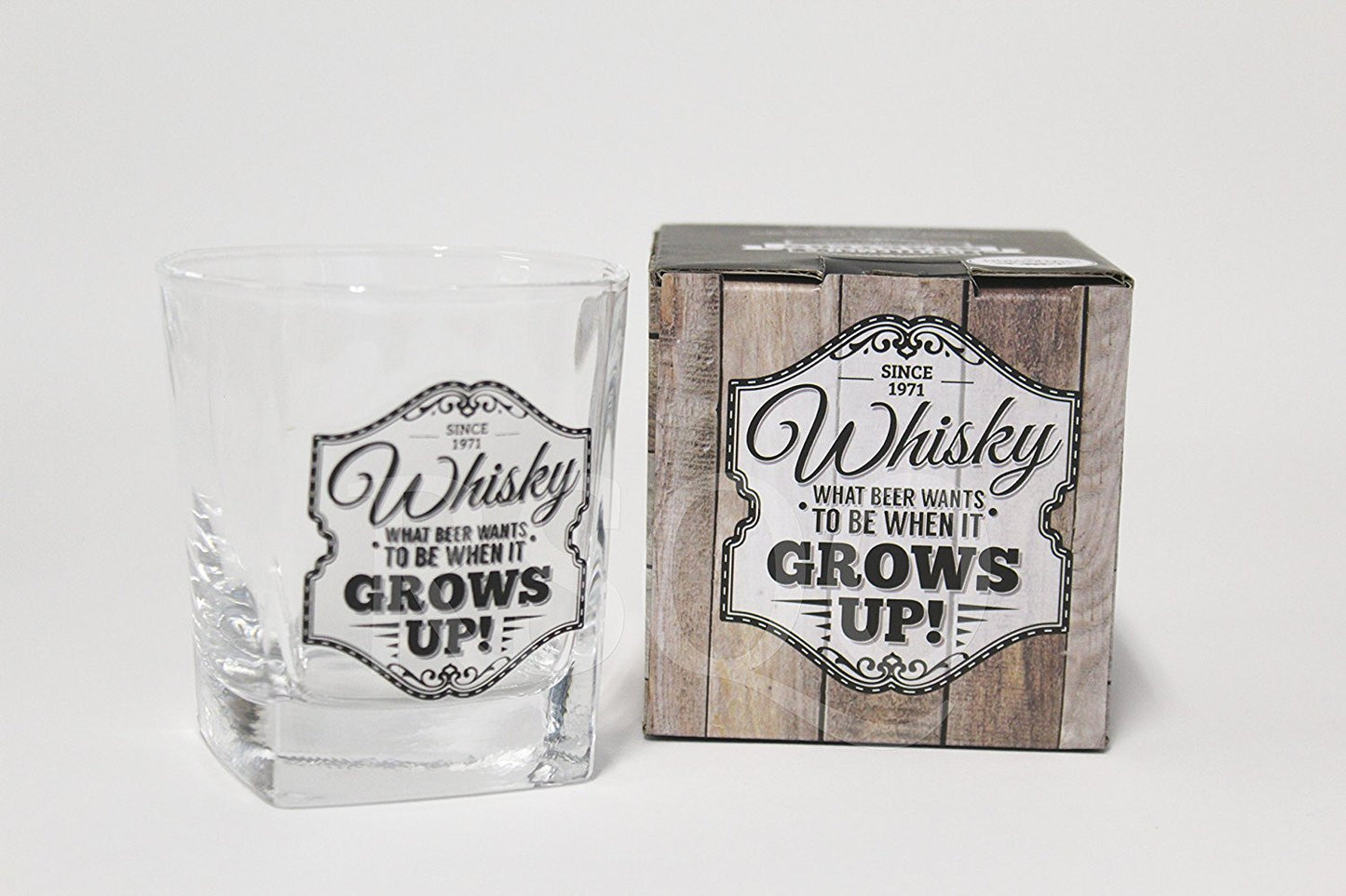 Brand New Gents slogan Whiskey Spirits Glass Tumber 3 designs - hanrattycraftsgifts.co.uk