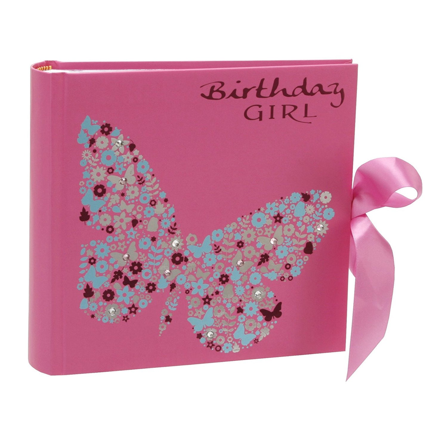 Talking Pictures Razzle Dazzle Foil Album 'Birthday Girl' - hanrattycraftsgifts.co.uk