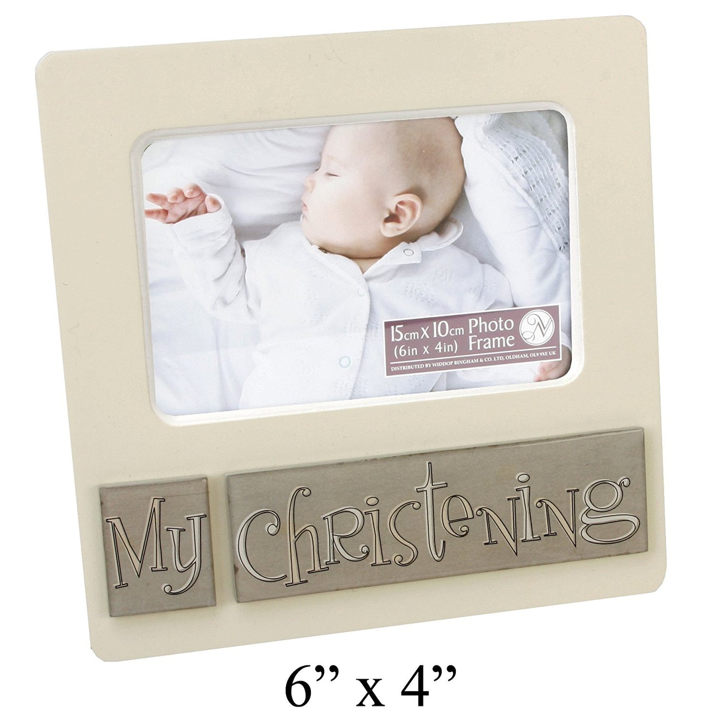 My Christening Tile Design Photo Frame - hanrattycraftsgifts.co.uk