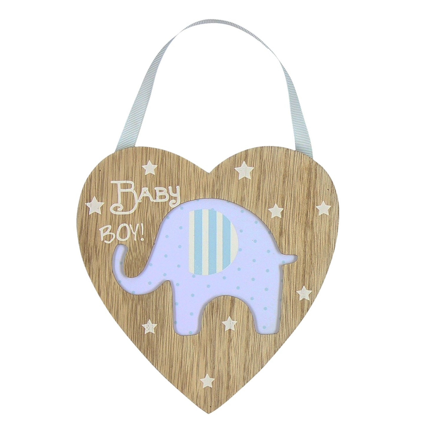 elephant blue plaque - hanrattycraftsgifts.co.uk