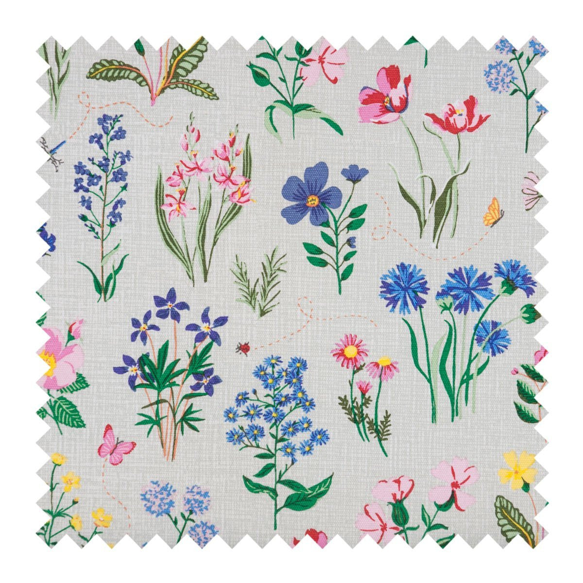 Craft Bag - Matt PVC - Spring Garden | HobbyGift MRB/272 | 12.5x39x35 - hanrattycraftsgifts.co.uk