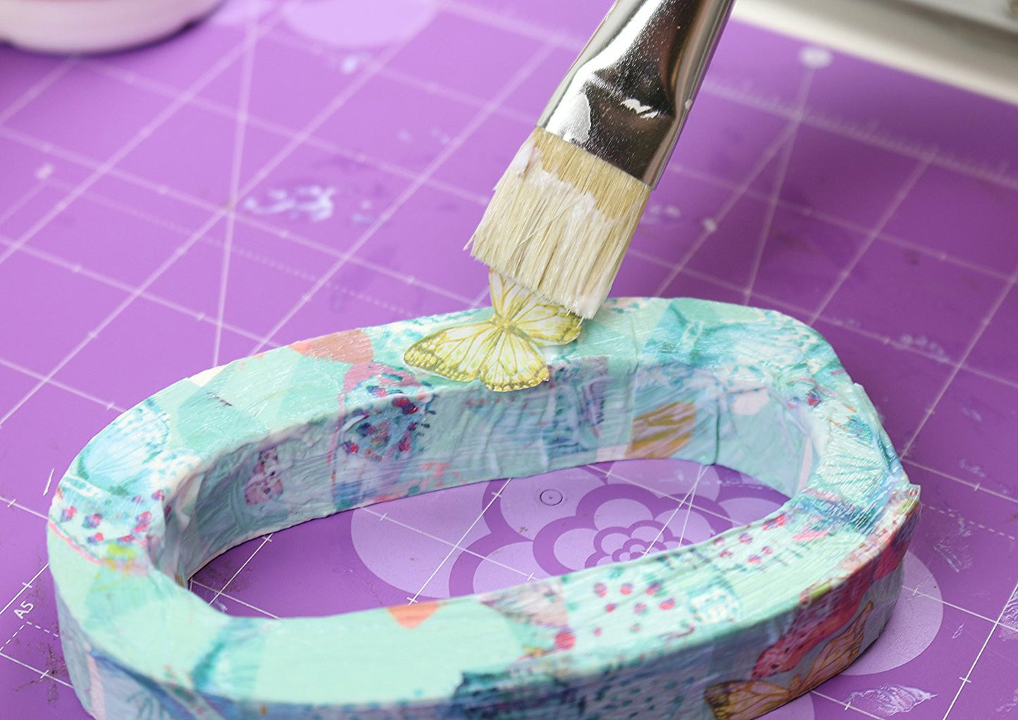 Trimcraft Deco Mache Paper 10.25-inch x 1 4.75-inch Fawn, Acrylic, Multicoloured, 3-Piece - hanrattycraftsgifts.co.uk