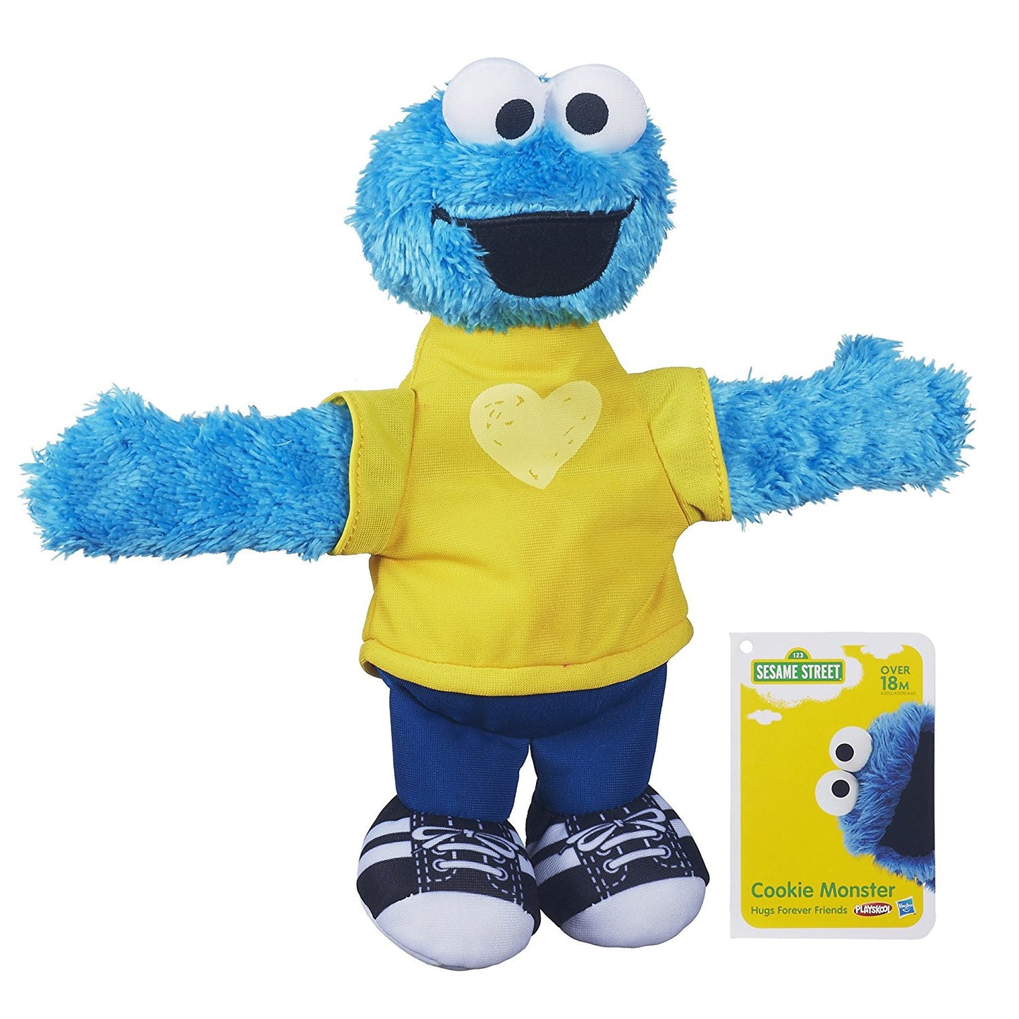 PLAYSKOOL SESAME STREET COOKIE MONSTER HUGS FOREVER FRIENDS FIGURE - hanrattycraftsgifts.co.uk