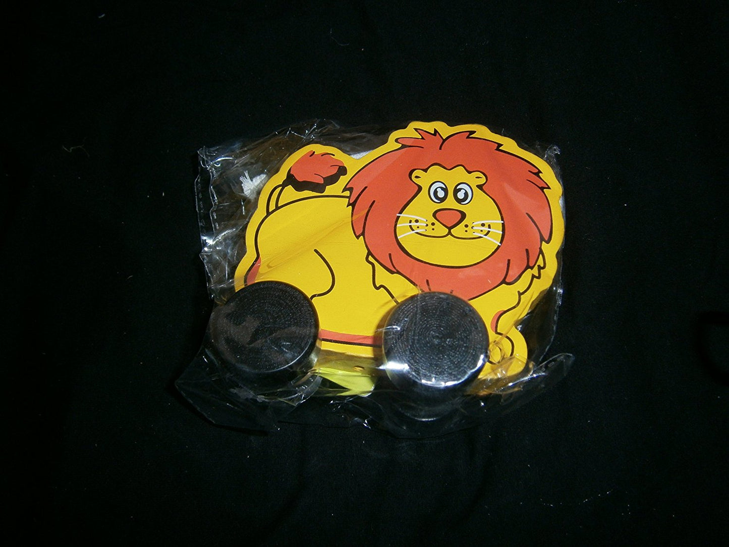 pull-along animal grey ellephantor yellow lion one supplied please state your prefference - hanrattycraftsgifts.co.uk