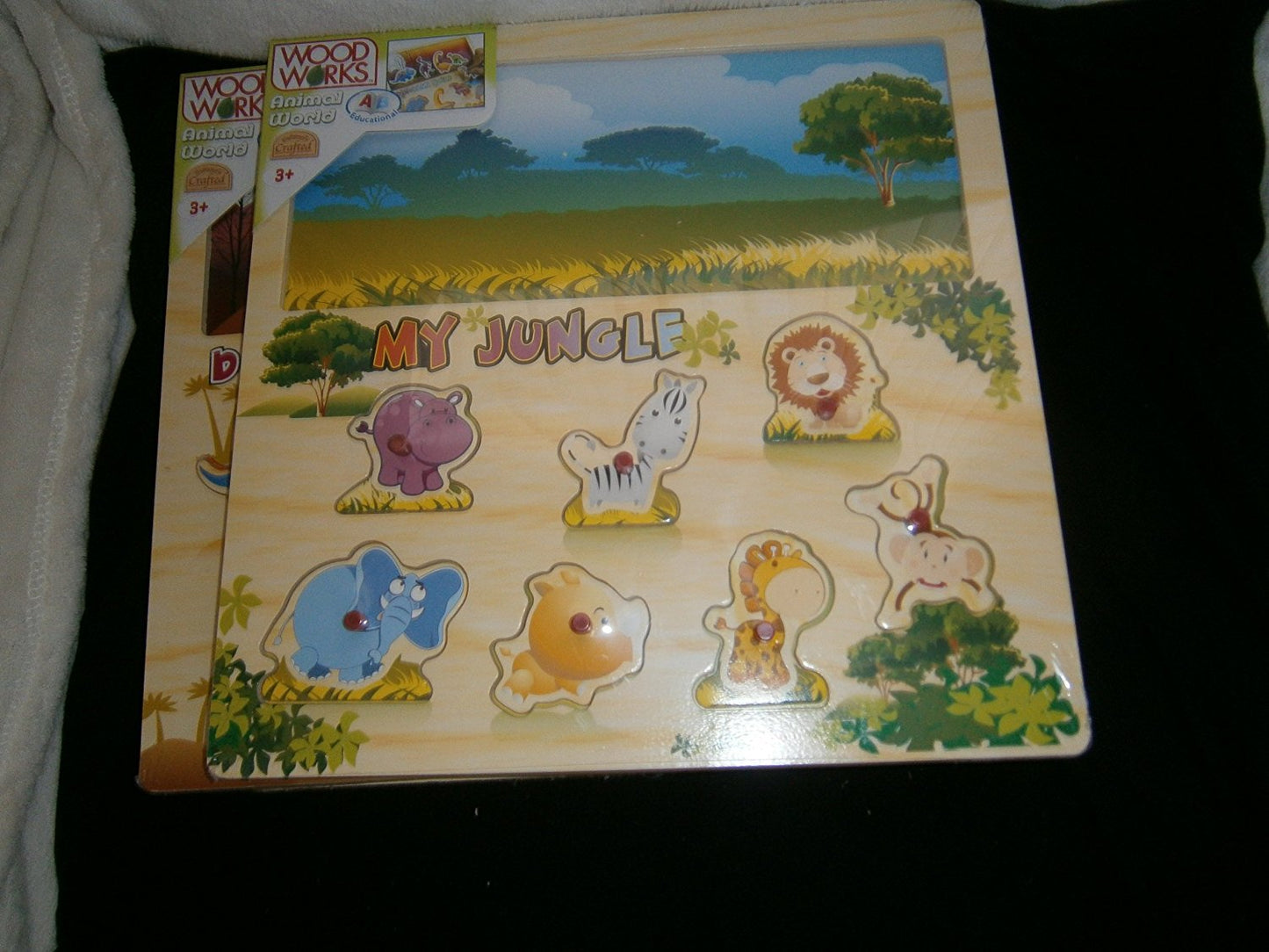 woodworks animal peg board 2 in one patterns various(large peg board) - hanrattycraftsgifts.co.uk