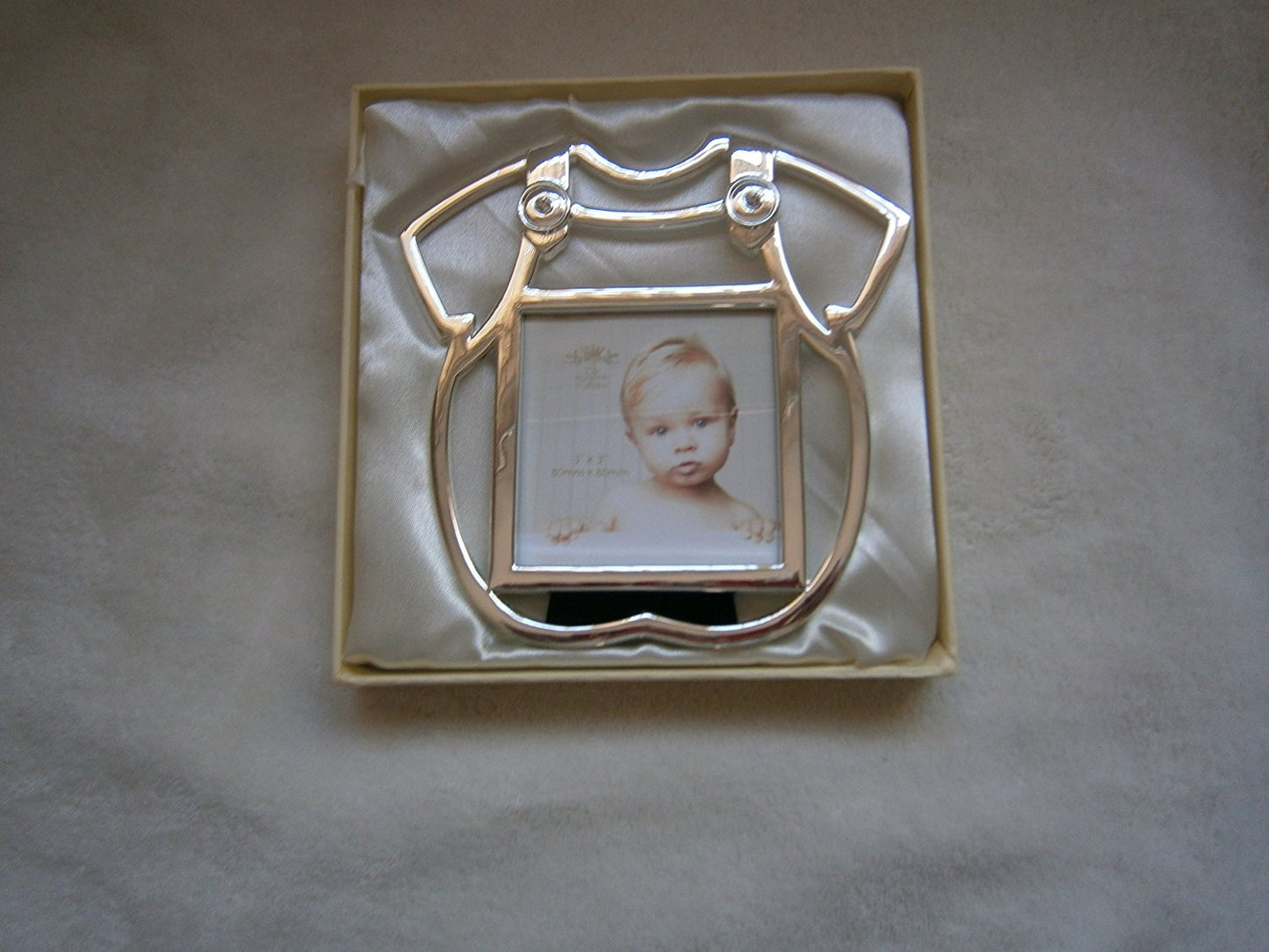 baby my frame silver plated 3x3 novelty design - hanrattycraftsgifts.co.uk