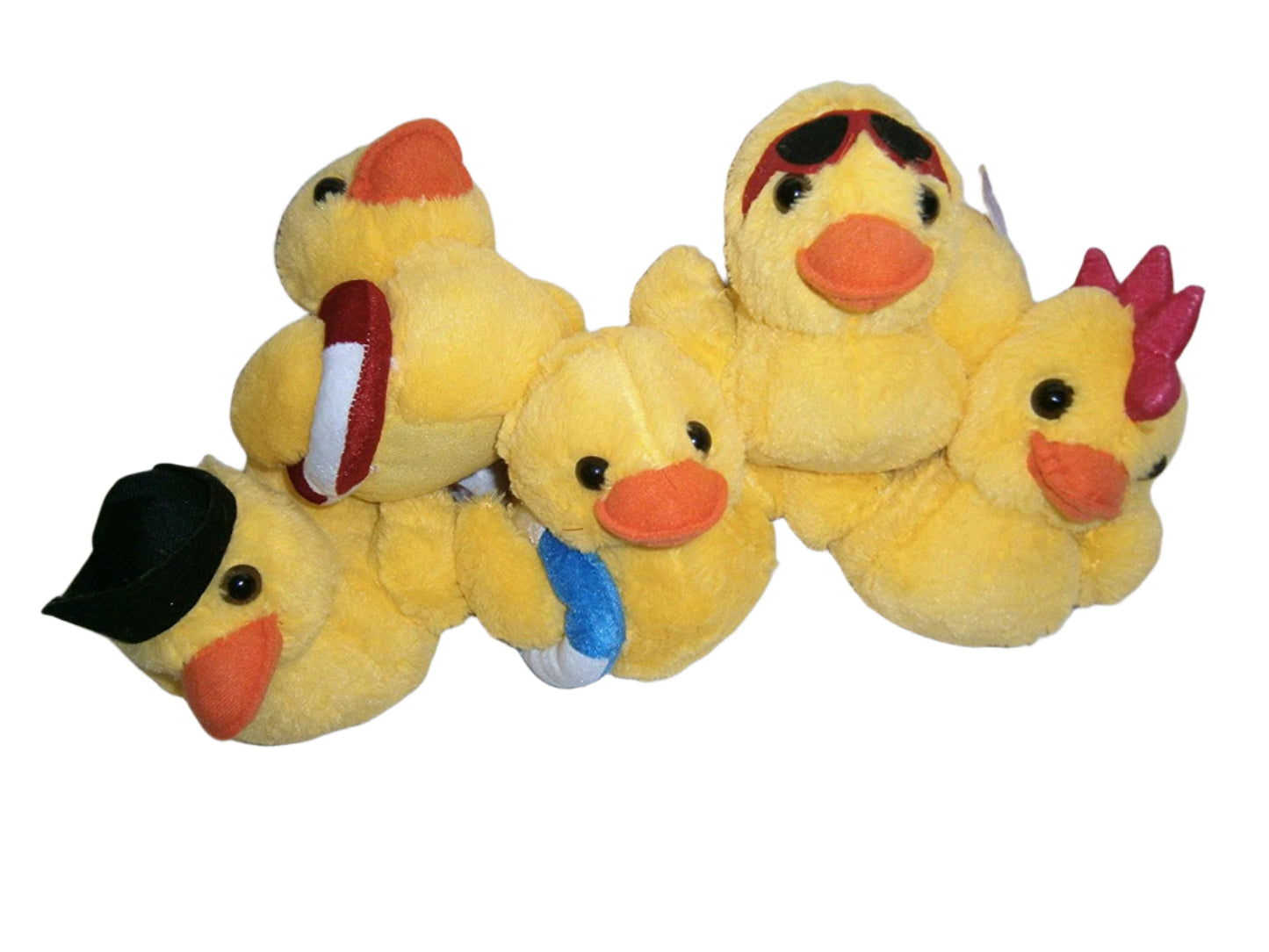 soft fluffy duck 9inch (choice of 5 one supplied at random) unless specified - hanrattycraftsgifts.co.uk