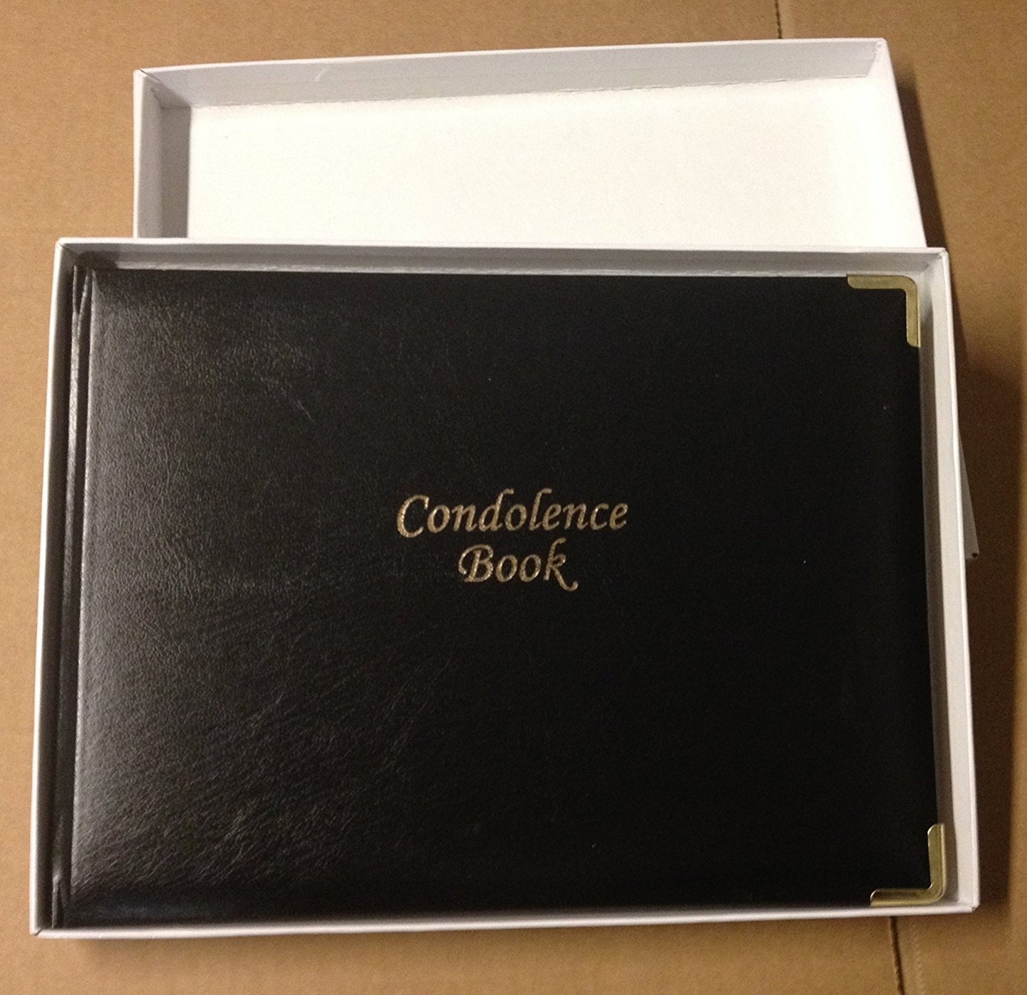 Tallon Condolence Book with Keepsake Box - hanrattycraftsgifts.co.uk