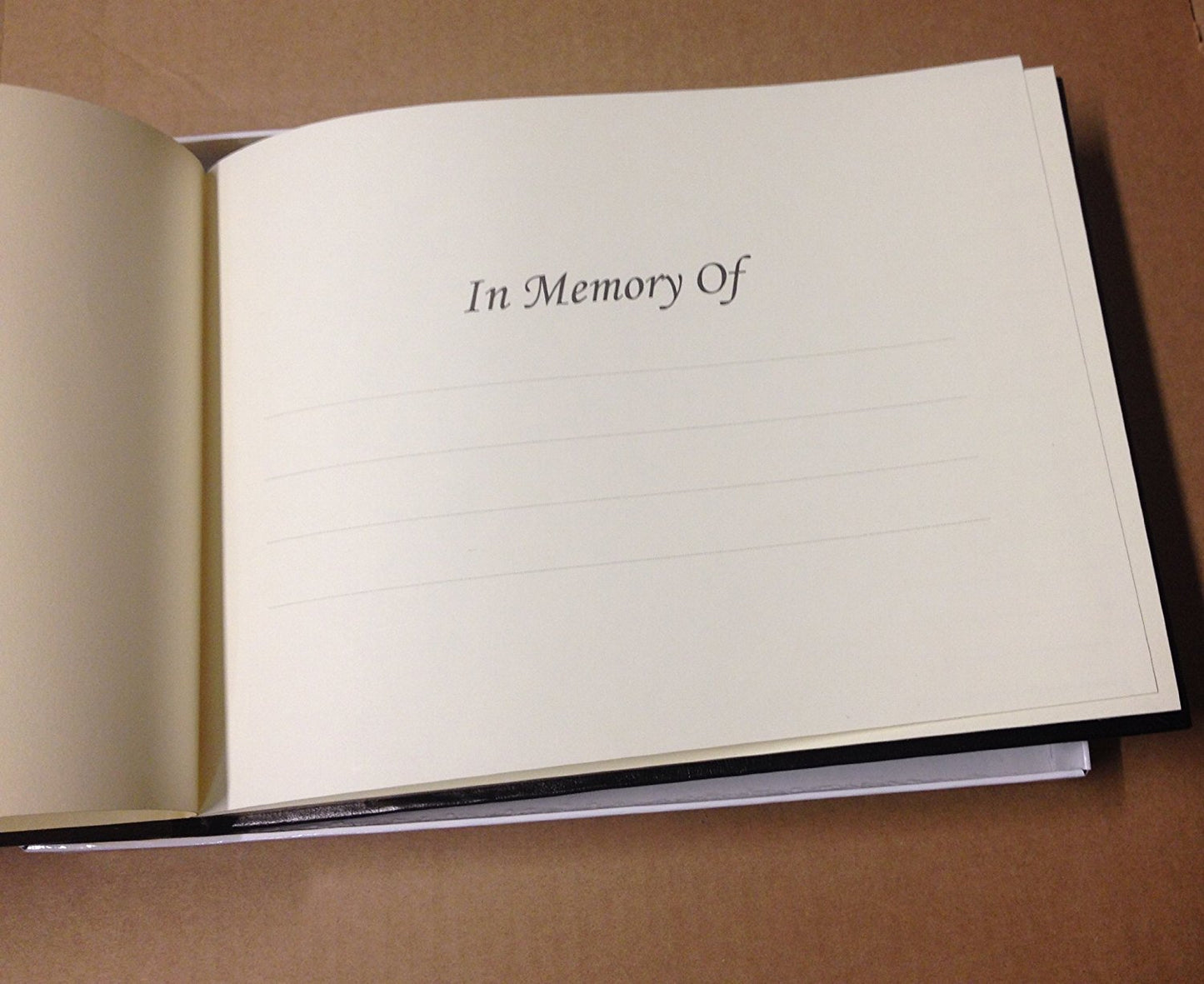Tallon Condolence Book with Keepsake Box - hanrattycraftsgifts.co.uk