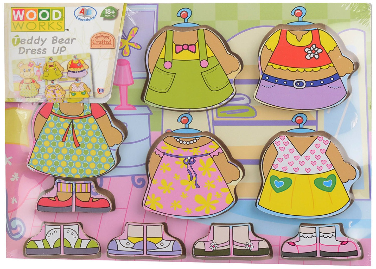 Wood Works Dress Up Puzzle - hanrattycraftsgifts.co.uk