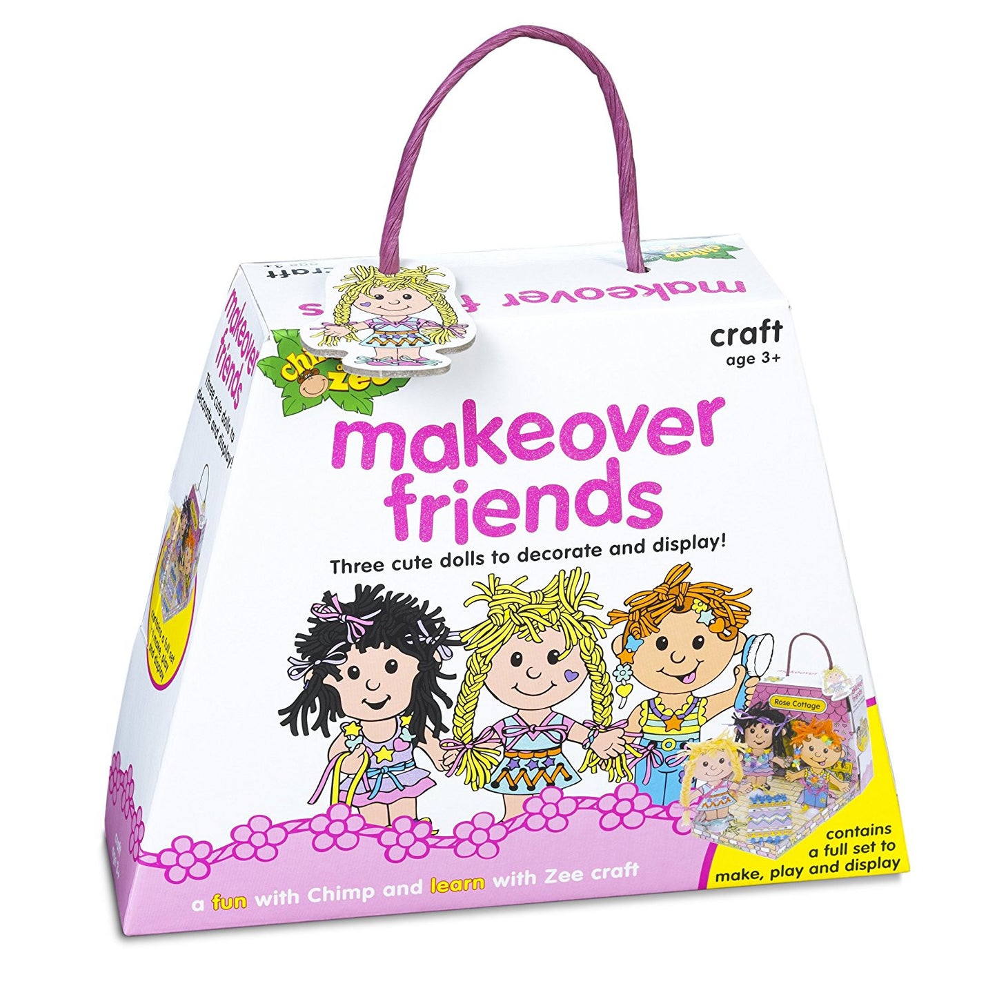 Chimp and Zee Craft makeover friends - hanrattycraftsgifts.co.uk