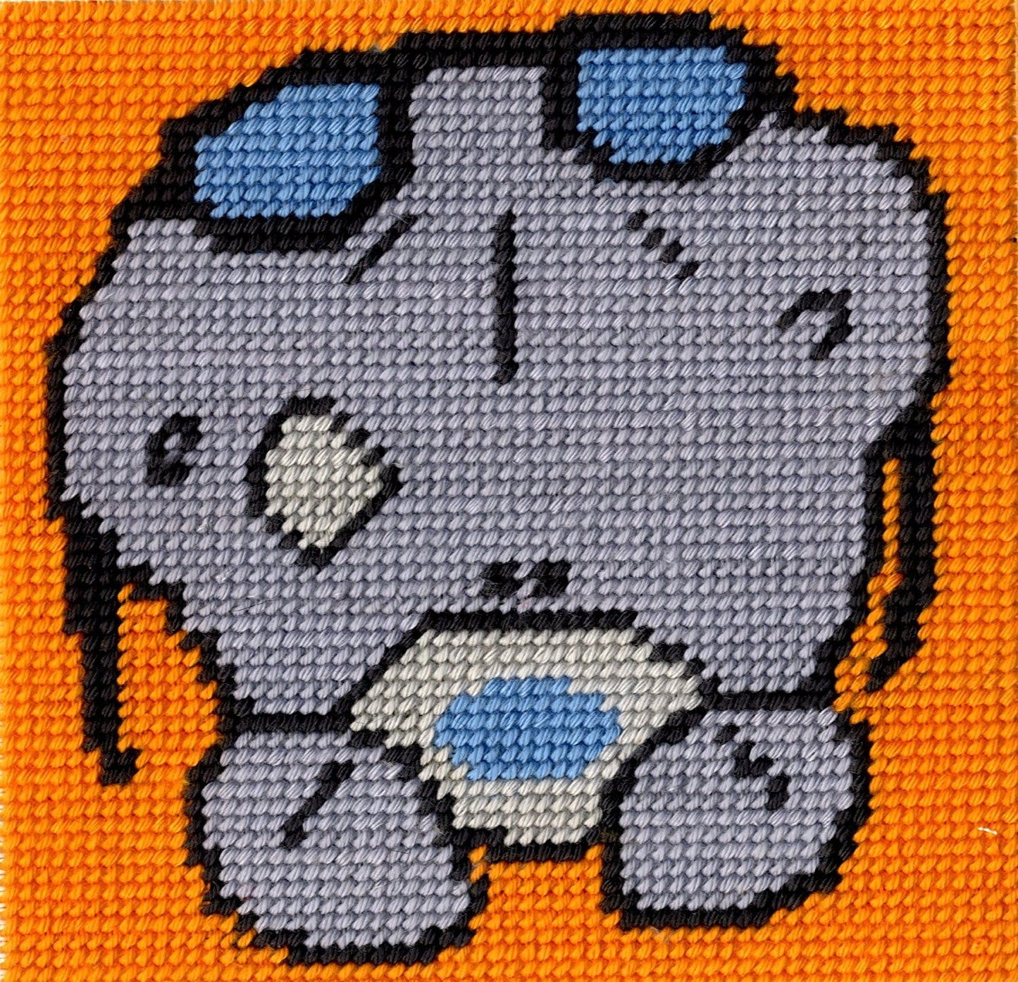 DMC Me to You Cool Bear Tapestry Kit, 100 Percent Cotton, Multi-Colour - hanrattycraftsgifts.co.uk