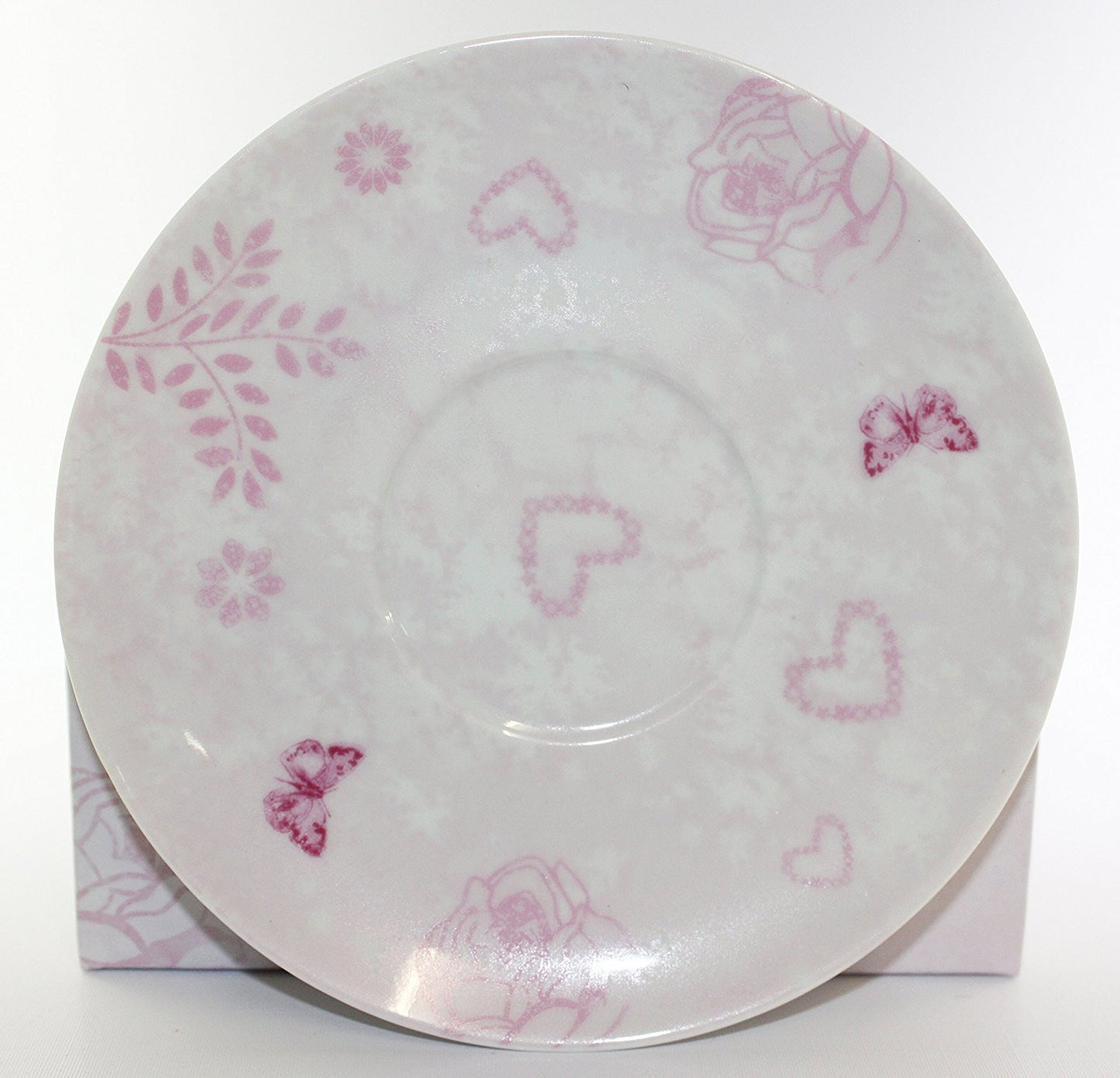 Vintage Lane Collection, Rose Fine Bone China Afternoon Tea Set 'Grandma With Love', From The Vintage Lane Collection By Jennifer Rose, Cup and Saucer Set, Cup 10x7cm, Saucer 16cm, Gift Boxed, Microwave and Dishwasher Safe - hanrattycraftsgifts.co.uk
