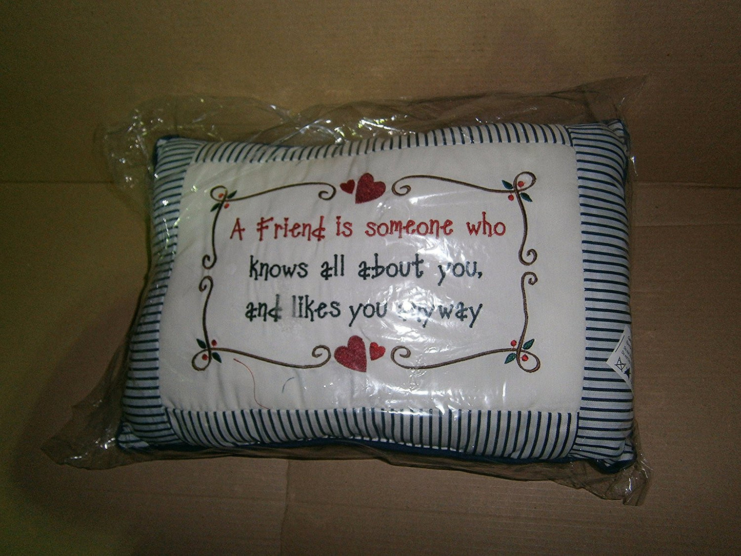 a friend cushion - hanrattycraftsgifts.co.uk