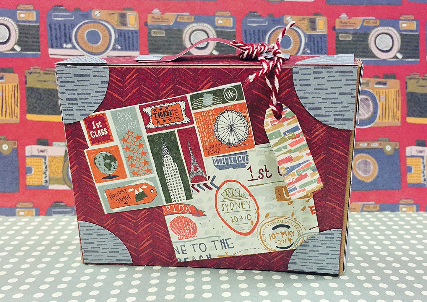 First Edition 12 x 12-Inch FSC "Travel Notes" Paper Pad - hanrattycraftsgifts.co.uk