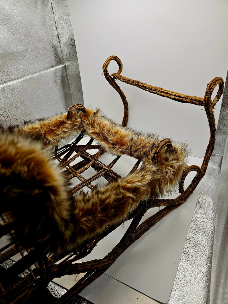 SANTA SLEIGH HAND MADE   WITH   CARE