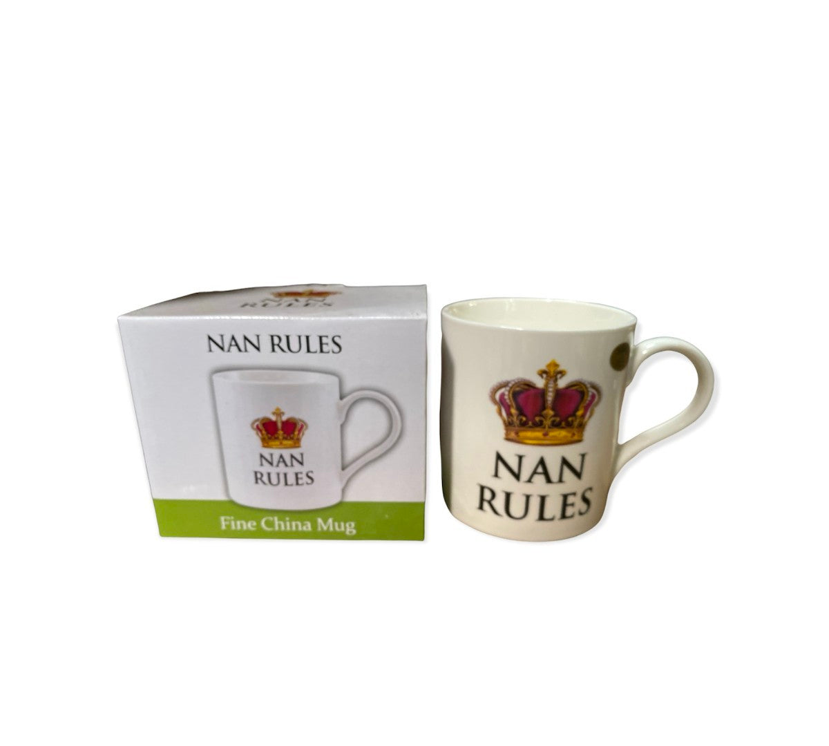 Nan Rules Fine China Novelty Boxed Mug