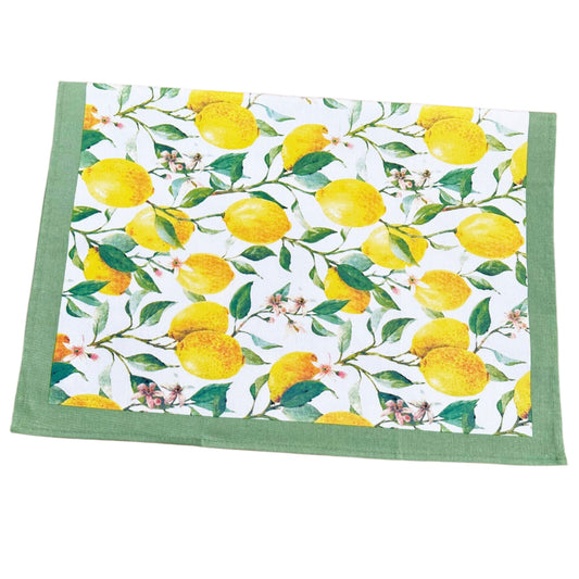 Lemon Grove Tea Towel By Lesser and Pavey