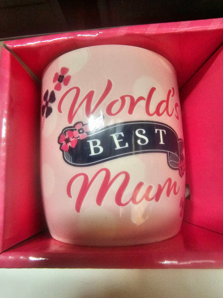 worlds best mum mug boxed
