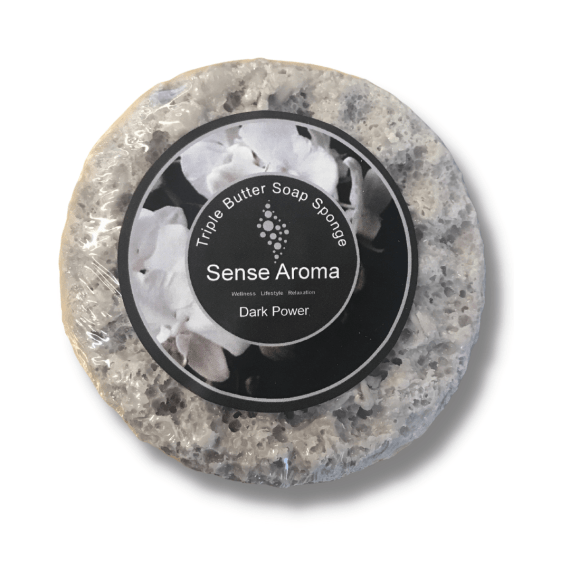 Sense Aroma      Dark Power Soap Sponge -200g