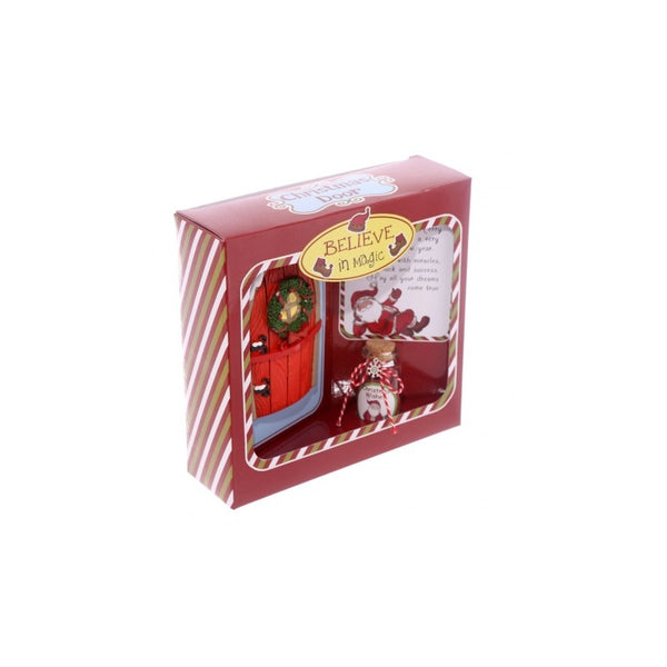 Christmas Elf Door  believe in magix  one supplied at random