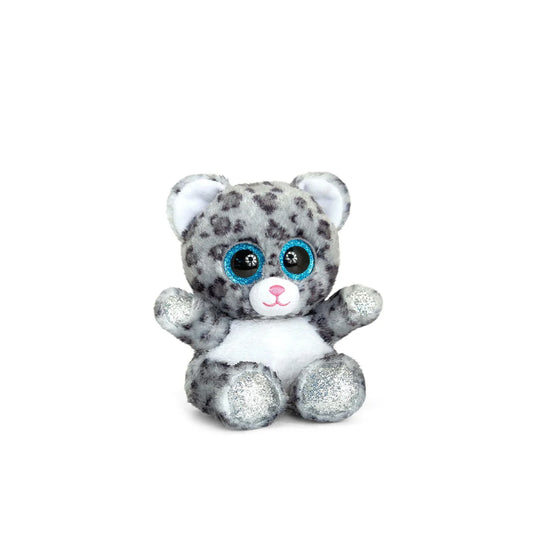 Keel Toys-Animotsu Snow Leopard 15 CM