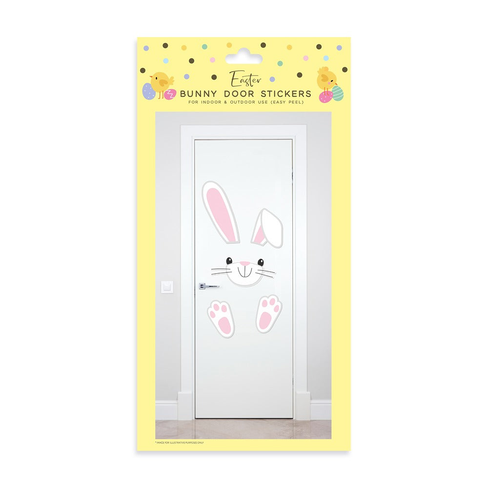 Easter Bunny Foam Door Sticker Decoration
