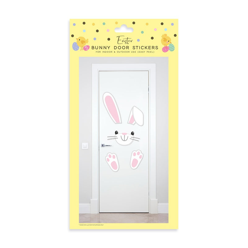 Easter Bunny Foam Door Sticker Decoration