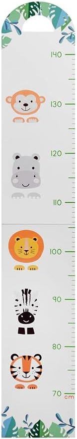 Jungle Baby Wooden Foldable Height Chart