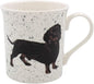 Lesser & Pavey British Designed Coffee Mug | Ceramic Coffee Mugs for Home or Work | Large Mugs for Hot Drinks | Dachsund Tea and Coffee Cups - Sarah Boddy