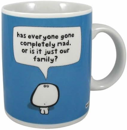 Humour Ceramic Gift Boxed Mug - Vimrod - Has everyone gone completely mad, or is it just our family?