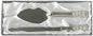 Silver-plated gift set - cake server and cake   slice with heart handles