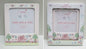 little bird & ellie cavania 4 x 4 photoframe pink  one