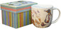 Animal Magic Cup of Coffee Bone China Mug with Gift Box