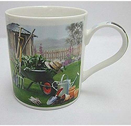 a mans life mug gardening