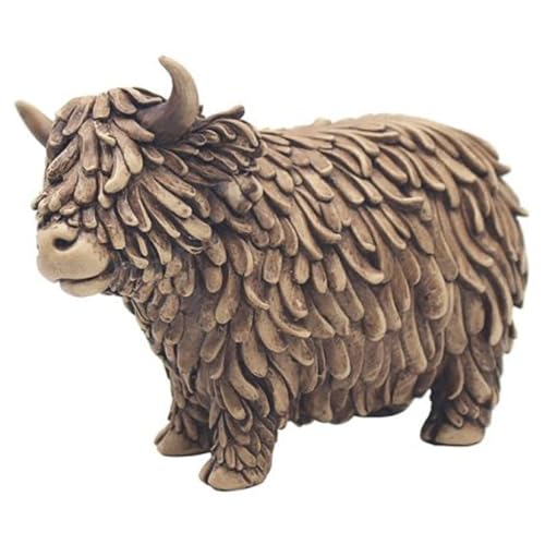 Lesser & Pavey Hughie Highland Cow Ornament - Large 72935