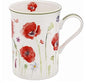 The Leonardo Collection LP94595 Poppy Field Mug, Fine China, Boxed