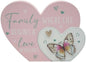 Family Heart Plaque for Gift & Decor | Ideal Signs & Plaque Birthday Gifts for Women & Men | Designed By Love and Affection |...