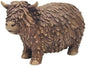 Lesser & Pavey Hughie Highland Cow XL Ornaments For Gift | Lovely Highland Cow Gifts For Home and Office Decoration | From The Leonardo Collection Animal Ornaments Range -LP73555