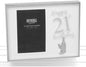 Happy 21st Birthday White and Silver Photo Frame
