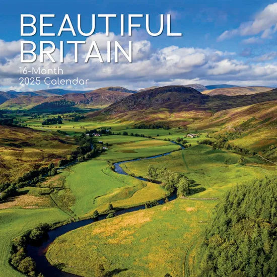 2025 Square Wall Calendar - Beautiful Britain