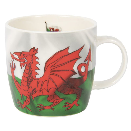 welsh flag  mini mug  lp34200   (pair )